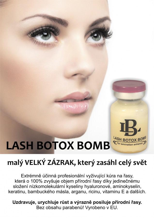 Leták Lash Botox Bomb
